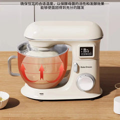 Biaojun 2026 New Stand Mixer Fully Automatic Dough Kneading Beating Fermentation Stirring Machine