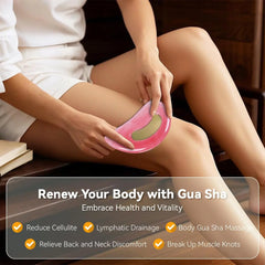 Resin Body Gua Sha Massage Tool Neck Back Massager Body Leg Foot Guasha Scraping Acupuncture Tool Resin Guasha Board