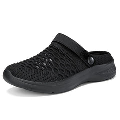Women's Summer Sports Shoes New Platform Sandals Women Mesh Sports Breathable Beach Flat Bottom Trendy Outdoor Walking Slippers