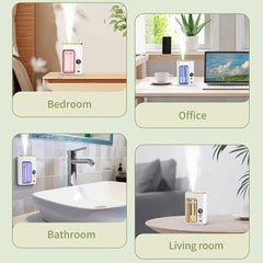 NEW Diffuser Aromatherapy Machine,Wireless Wall Hanging Portable Automatic Fragrance Spray Bathroom Toilet Deodorization