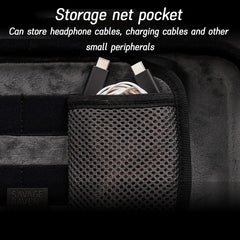 New Savage Raven by Skull & Co. EDC Carrying Case for 2025 Switch 2 ortable Hard Shell Storage Bag for NSW 2 Game Console