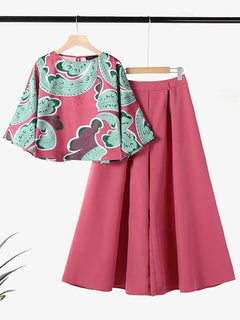 Zanzea Summer Trousers Suit Women 2PCS Outfit Stylish Work Matching