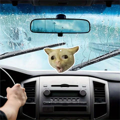 1/3pcs Funny Cat Design Car Aromatherapy Tablet, Car Fragrance Tablet