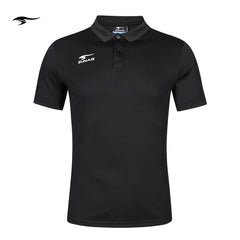 SUNAIS Men's Quick Dry Polo Shirt Breathable Football Training Short Sleeve T-shirt Outdoor Daily Casual Tops 730613