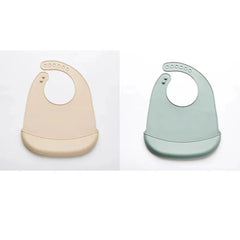 1-3pcs Baby Bib Adjustable Waterproof Bibs Babies Soft Edible Silicone
