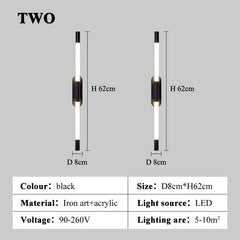 Modern Lighting Long Staircase Pendant Light Ceiling Chandelier hanging lights Stair Chandelier
