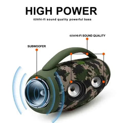BOOMS BOX3 3rd Generation High-Power Bluetooth Speaker Portable Wireless Subwoofer 3D Stereo Surround Sound Column Music Center
