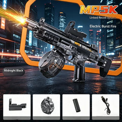 New MP5K Simulation Fire Electric Water Guns for Large Capacity Automatic Continuous Water Gun Adults Summer Outdoor Toys