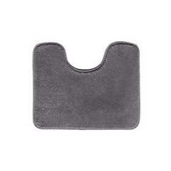 U-Shaped Toilet Mat Bathroom Mat Bathroom Carpet Bathroom Carpet Memory Foam Bath Mat Anti-Skid Super Absorbent