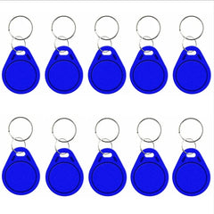 5YOA 5/10pcs RFID 13.56mhz Smart Chip Keychain Ic Rewritable Label Waterproof Copy Card Badge Uid Token Tag Clone Duplicator
