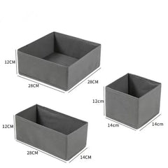 Underwear Organizers Of Cabinets And Drawers Wardrobe Clothes Bra Organizer For Underwear Socks Pants Home Foldable Storage Box