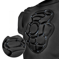 Impact Resistant Goalkeeper Clothing- Men's Compression Jersey & Shorts for Football Basketball Sports