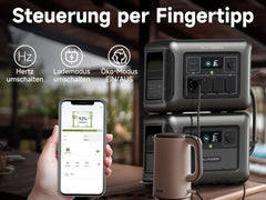 ALLPOWERS R1500 Modular Power Stations Key Into B1000 Superior Off-grid Portable Backup UPS Solar Electricity Generator System