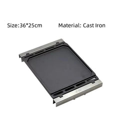 Outdoor Camping Baking Tray GS450 Stove Accessories Barbecue Grill Tray  IGT Table Accessories Outdoor Camping Gear
