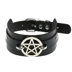 1pc Harajuku Gothic Spike Rivet Star Necklaces Collares Hip Hop Rock