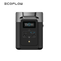 ECOFLOW Solar Generator DELTA 3 Classical Dark 1000, 1024Wh LiFePO4 Battery Portable Power Station, 1800W AC/100W USB-