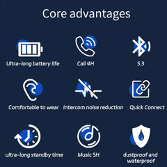 Original OWS Wireless Bluetooth 5.3 Earphones T26 Long Battery Life Earbuds HIFI Sound Quality Headphone Smart HD Call