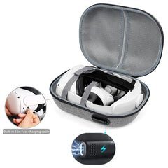 VR Protective Cover Elite Strap Head Strap Touch Controller Shell Case With Strap Handle Grip For Oculus Quest 2 Accessories
