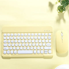 Spanish/English Keyboard Ultra Thin Wireless Keyboard Mouse for iPad Pro for Xiaomi Samsung Keyboard Bluetooth 10 inch