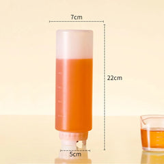 New 360/700/1000ml Squeeze Sauce Bottle Plastic Large Capacity Tomato Catchup Dispenser Ketchup Picnic Cooker