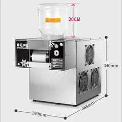 60KG/24H Snowflake Ice Machine Europe Snowflake Ice Machine Korea Bingsu Machine Snowflake Ice Shaving Machine 220/110V