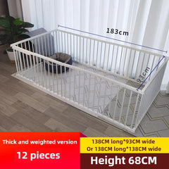 68CM in High Dog Fence Barrier Indoor DIY Poodle Teddy Fences Freely Combined Thickened Rabbit Cage Spliced Pet Guardrails