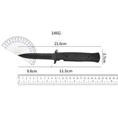 Portable Folding Utility Knife, High Hardness Stainless Steel for Fruit Cutting, Camping Prep & Everyday Tasks