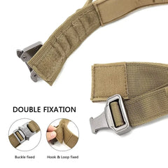 Tactical Police Dog Collar Military Adjustable Duarable Nylon German Shepard For Medium Large Walking Training Pet Accessories