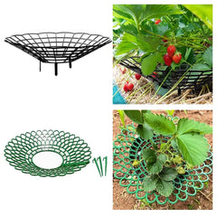 5pcs Green Strawberry Planting Racks, Watermelon Support Frames, 3-Legged Plant Protector, Easy Assembly Plant Accessories