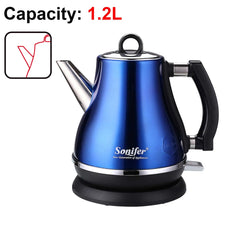 1.2l Colorful 304 Stainless Steel Electric Kettle 1500w Household 220V