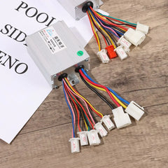 E-bike Accessories 24V/36V/48V Electric Bicycle Parts Bicycle Controller Brushed Controller Electric Bike Motor
