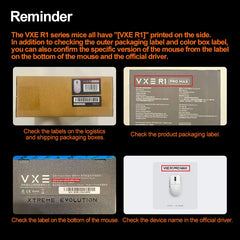 ATK VXE Dragonfly R1 Pro MAX Wireless Gaming Mouse PAW3395 R1 SE Plus Custom Esports FPS Mouse Rechargeable Lightweight Mice