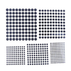 100pcs Black Light-Blocking Stickers For VR Glasses AI Intelligent Glasser Record Video Shading Sticker Privacy Stickers