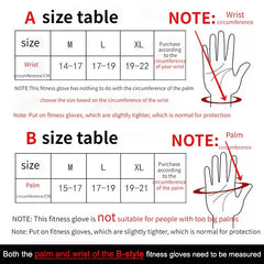 Training Sport Gloves for Men Women Workout Gloves Fitness Body Building Weightlifting Gym Hand Wrist Palm Protector Gloves