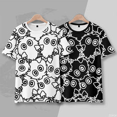 Outdoor Casual Wear Men's Shirts Yu-Gi-Oh!  Kuriboh Printed Short Sleeve Interesting High Quality Quick-Dry Loose Mens T shirt