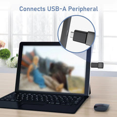 8pcs USB to USB C Adapter, USB Type C Female to USB Adapter, Micro USB
