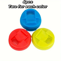 3/6pcs Beverage Can Cover Reusable Plastic Soda Cola Sealing Lids