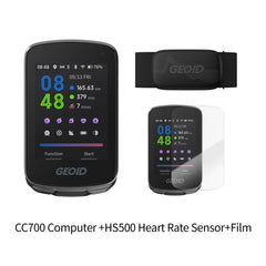 GEOID CC700 Bike Computer Wireless Color Screen ANT+ WIFI Bicycle Speedometer IPX7 Waterproof Route Navigation Cycling Odometer