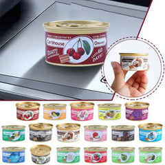 Car Air Freshener Bubble Gum Scent Perfume Canned Wood Block LongLasting Strong Aroma Auto Home Closet Deodorizer