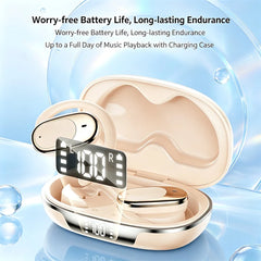 True Wireless Bluetooth Headsets ENC Noise Reduction Hanging Ear Long Battery Life 9D Stereo LED Digital Display Touch Earphones