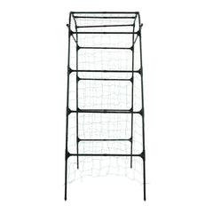 Garden Arch Trellis 82.7in Tall, Climbing Plant Support 35.4x31.5in, Steel Arbor for Cucumber Grape Vine Tomato