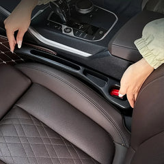 2pc Car Seat Gap Filler Organizer Pu Waterproof Car Seat Gap Plug