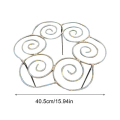 Peony Cage Heavy Duty Metal Weather-Resistant Grow Through Plant Support for Tall Heavy Flowers Peonies Roses Hydrangeas
