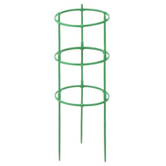 3 Layers Plant Support Plant Stakes Round Plant Support Ring Plastic Plant Cage Holder Flower Pot Climbing Trellis