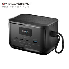 ALLPOWERS 31000mAh SOLAX P100 Portable Power Station 99.2wh Solar Generator with USB-C USB-A Outlet for Camping Home RVs Hunting