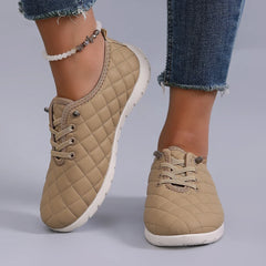 Spring new women's sports shoes, fashionable, breathable, lightweight, non-slip, wear-resistant, casual sports shoes, flat shoes