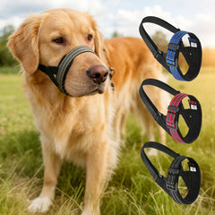 Tactical Outdoor Dog Muzzle for Large Dogs Bite Proof Anti Bark Pet Anti-barking dog tactical muzzle; anti-ingestion dog muzzle