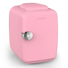 Crownful 4L Mini Fridge 110V 220V Beauty Makeup Skincare Refrigerator AC/DC Heated Cooling Beauty Refrigerator Car Mini Fridge