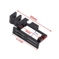 Second/third stage steering gear dropper, airdropper, hook release device, line release and rope throwing device, and drone-moun