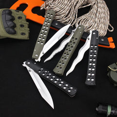 Folding Knife TI LITE Flipper Knife S35VN Blade Outdoor Professional Military Tactical Hunting Survival Self defense Knives Tool